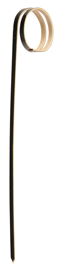 Bamboo Black Loop Skewer 5